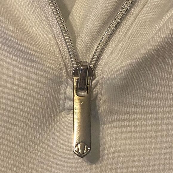 Sunice Women’s White Long Sleeve Partial Zip-Up Shirt / Jacket Size S P - Picture 6 of 7